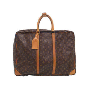 Louis Vuitton Monogram Leather Brown Sirius Boston Bag